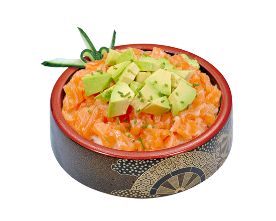 MC4. Chirashi tartare saumon avocat