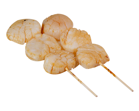 Y9. Brochettes coquille Saint-Jacques