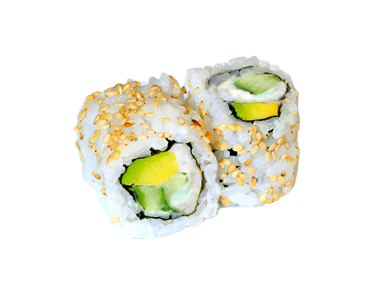 CA15. Makis California concombre avocat cheese